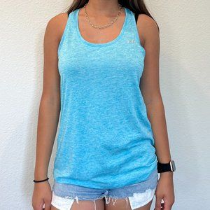 Under Armour Blue Racerback Tank, size Small